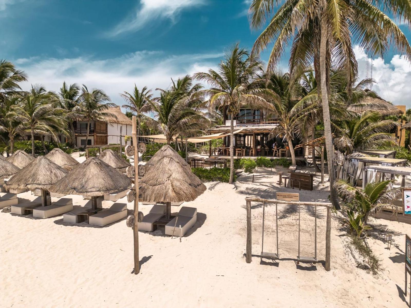 Niken Beachfront Tulum Hotel Экстерьер фото