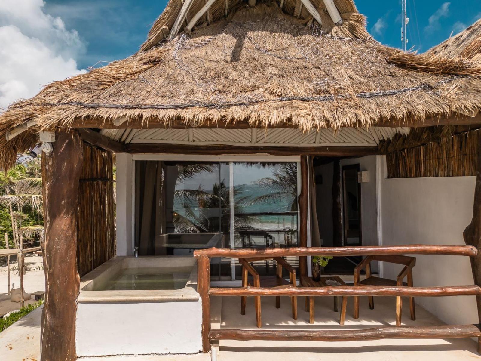 Niken Beachfront Tulum Hotel Экстерьер фото